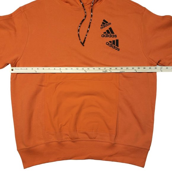 Adidas Men's Essentials BrandLove Fleece Hoodie HL9385 Size XL - Picture 8 of 13